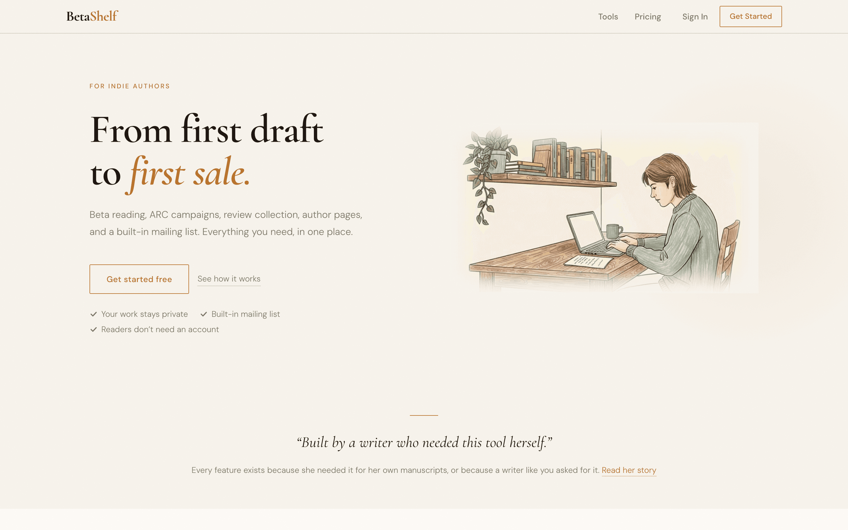 BetaShelf screenshot